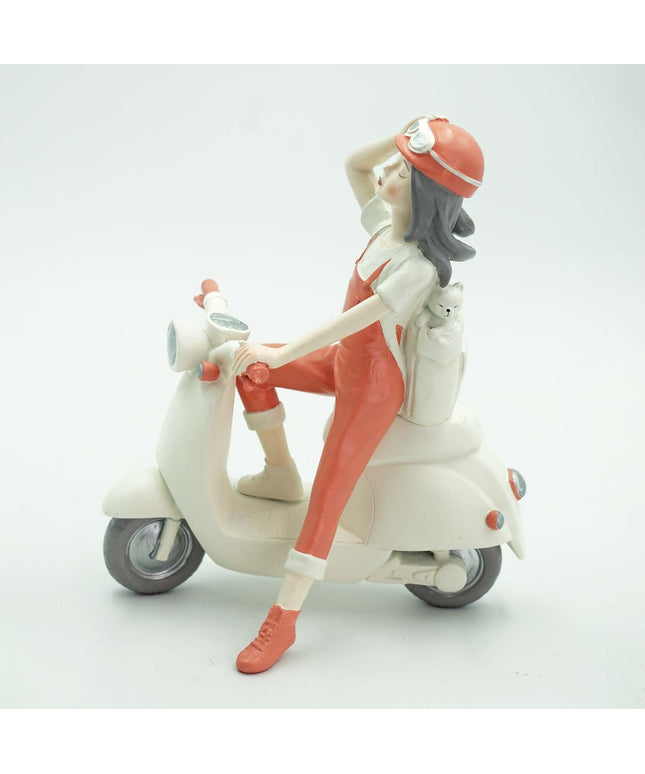 GIRL & MOPED S