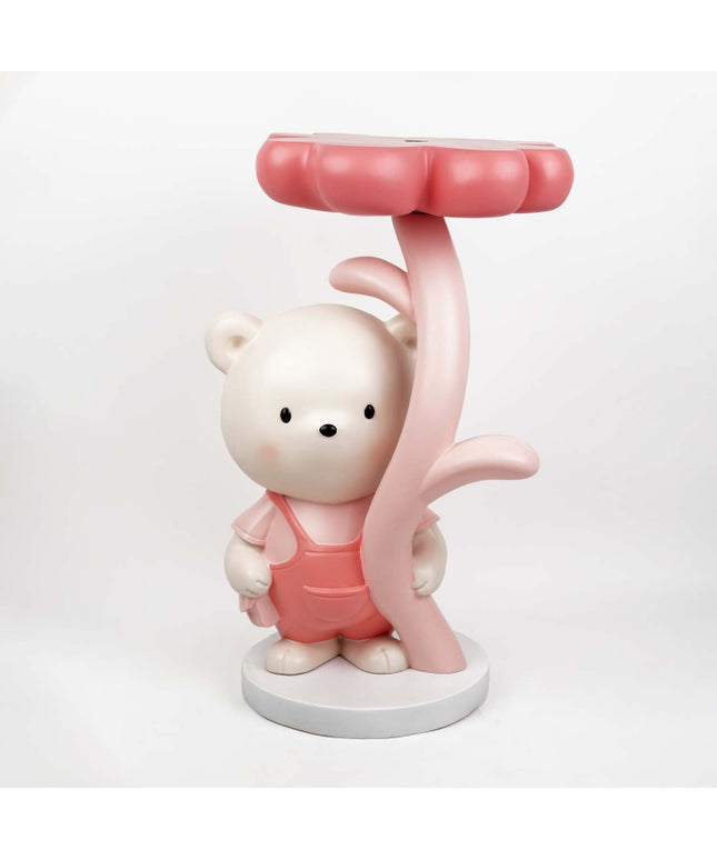 JN-A010 BEAR & Table-Flower