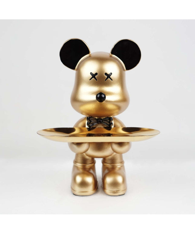 GOLD BEAR WITH TRAY / CTS202311C