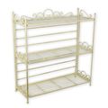 A 3 TIER IRON ETAGERE - WHITE