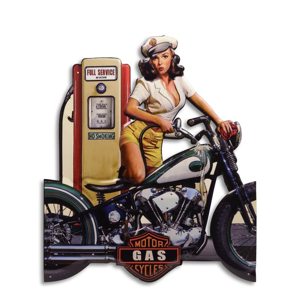 A BIG TIN PLATE FULL SERVICE""