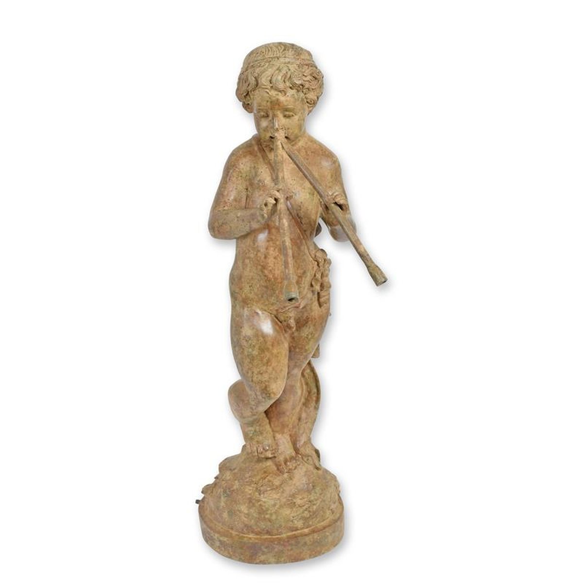 A BOY WITH AULOS FOUNTAIN