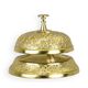A BRASS GOLD HOTEL BELL