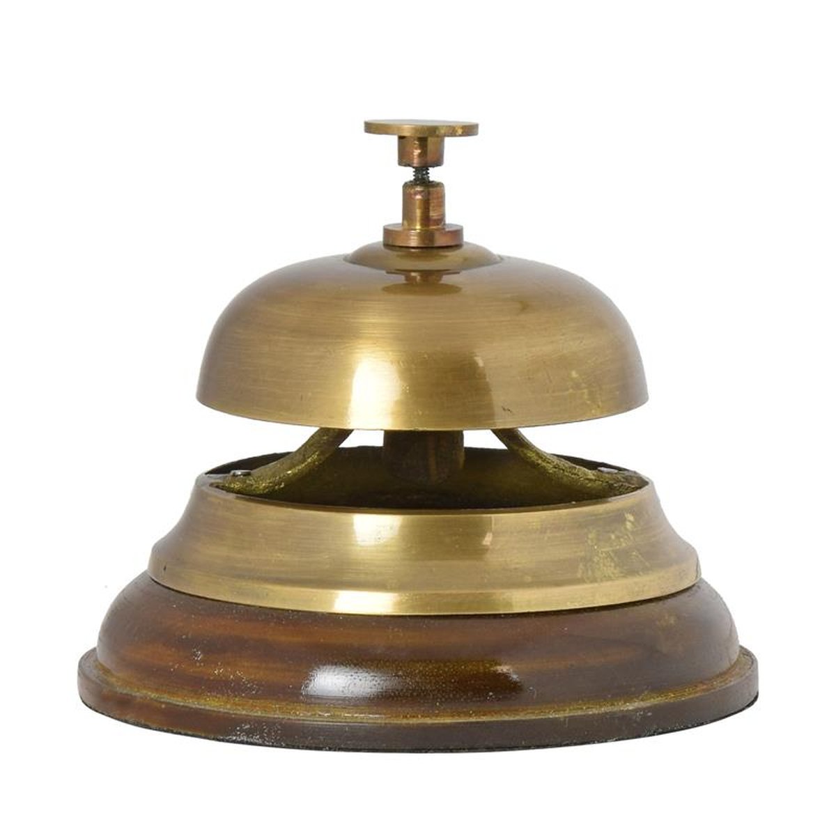 A BRASS HOTEL BELL