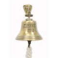 A BRASS SHIP BELL TITANIC""