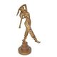 A BRONZE ART DECO DANCER