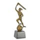 A BRONZE ART DECO SCULPTURE OF MERCURY