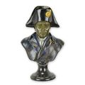 A BRONZE BUST OF NAPOLEON