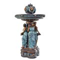 A BRONZE FOUR SEASONS FOUNTAIN
