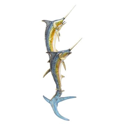 A BRONZE MARLIN FOUNTAIN
