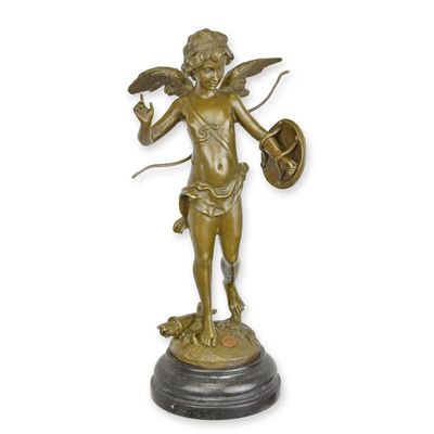 A BRONZE SCULPTURE CALLED ALERTE""