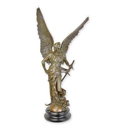 A BRONZE SCULPTURE CALLED ARMED PEACE""