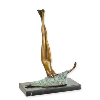 A BRONZE SCULPTURE CALLED CAMOUFLAGE
