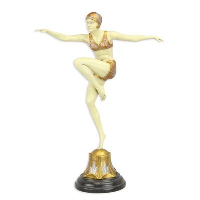 A BRONZE SCULPTURE CALLED CON BRIO""