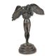 A BRONZE SCULPTURE CALLED DESCENDING NIGHT