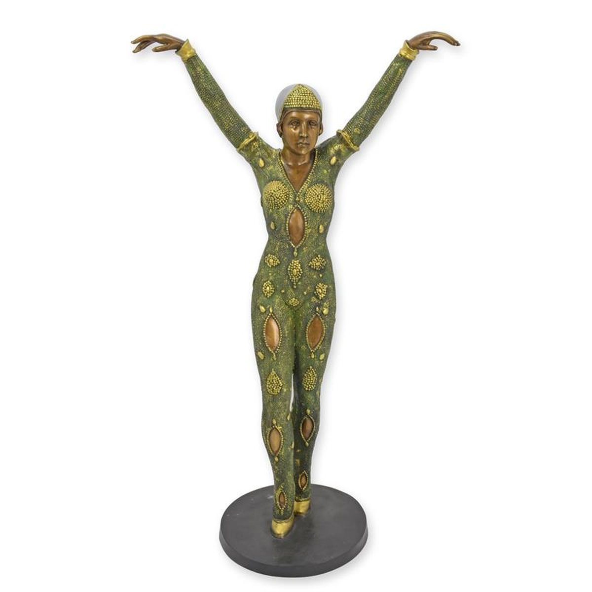 A BRONZE SCULPTURE CALLED DOURGA""