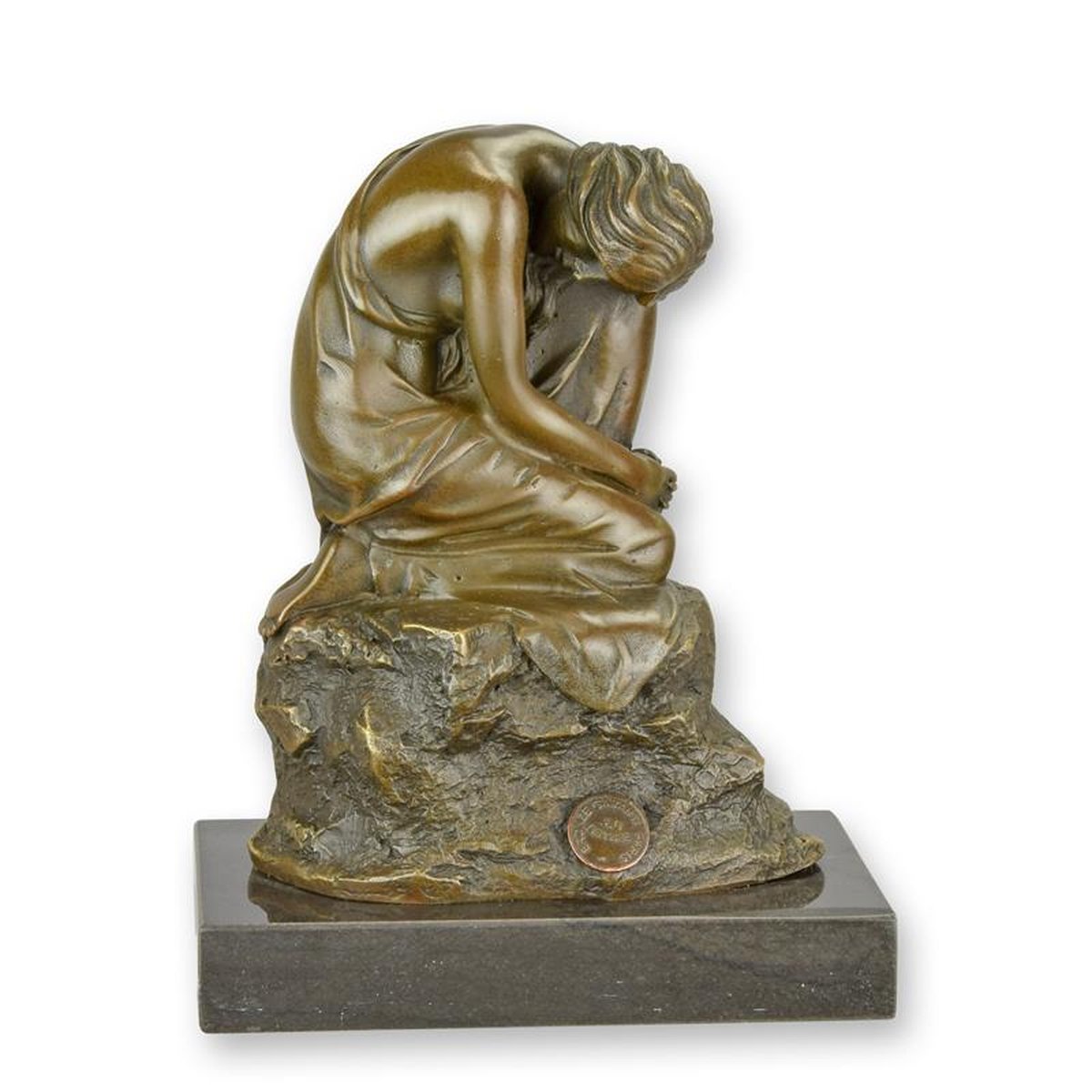 A BRONZE SCULPTURE CALLED DREAMS