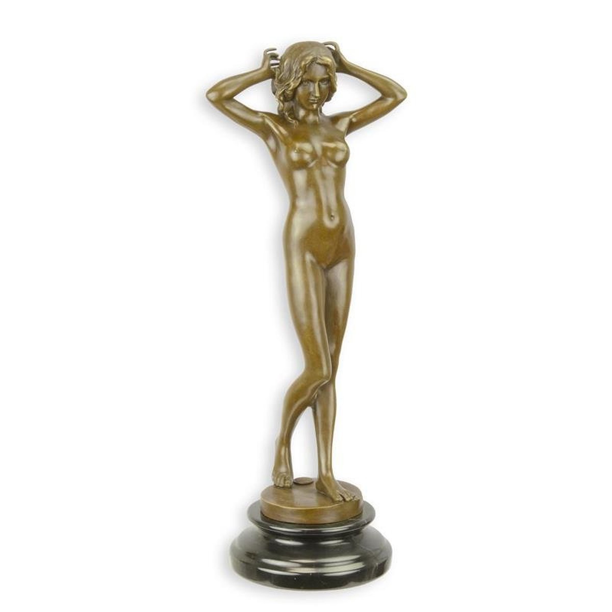 A Bronze Sculpture Called First Shiver