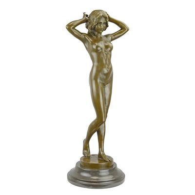 A BRONZE SCULPTURE CALLED FIRST SHIVER