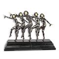A BRONZE SCULPTURE CALLED LES GIRLS""