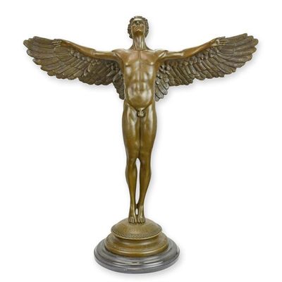 A BRONZE SCULPTURE CALLED RISING DAY