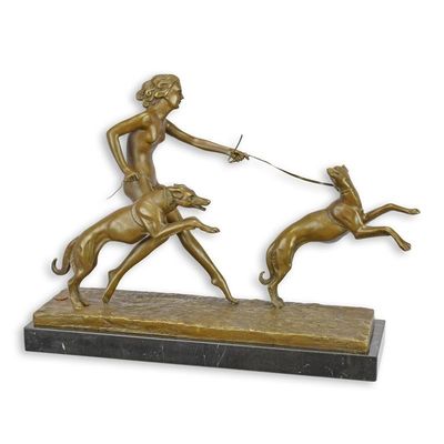 A BRONZE SCULPTURE CALLED SPRING FROLIC""