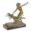 A BRONZE SCULPTURE CALLED SPRING FROLIC""