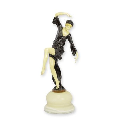 A BRONZE SCULPTURE CALLED THE AUTUMN DANCER""