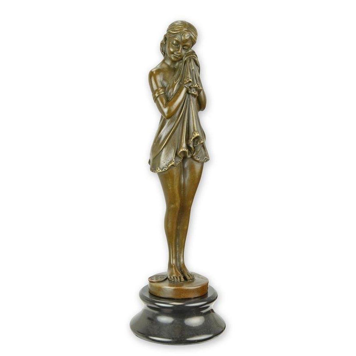 A Bronze Sculpture Called the Sad Girl""
