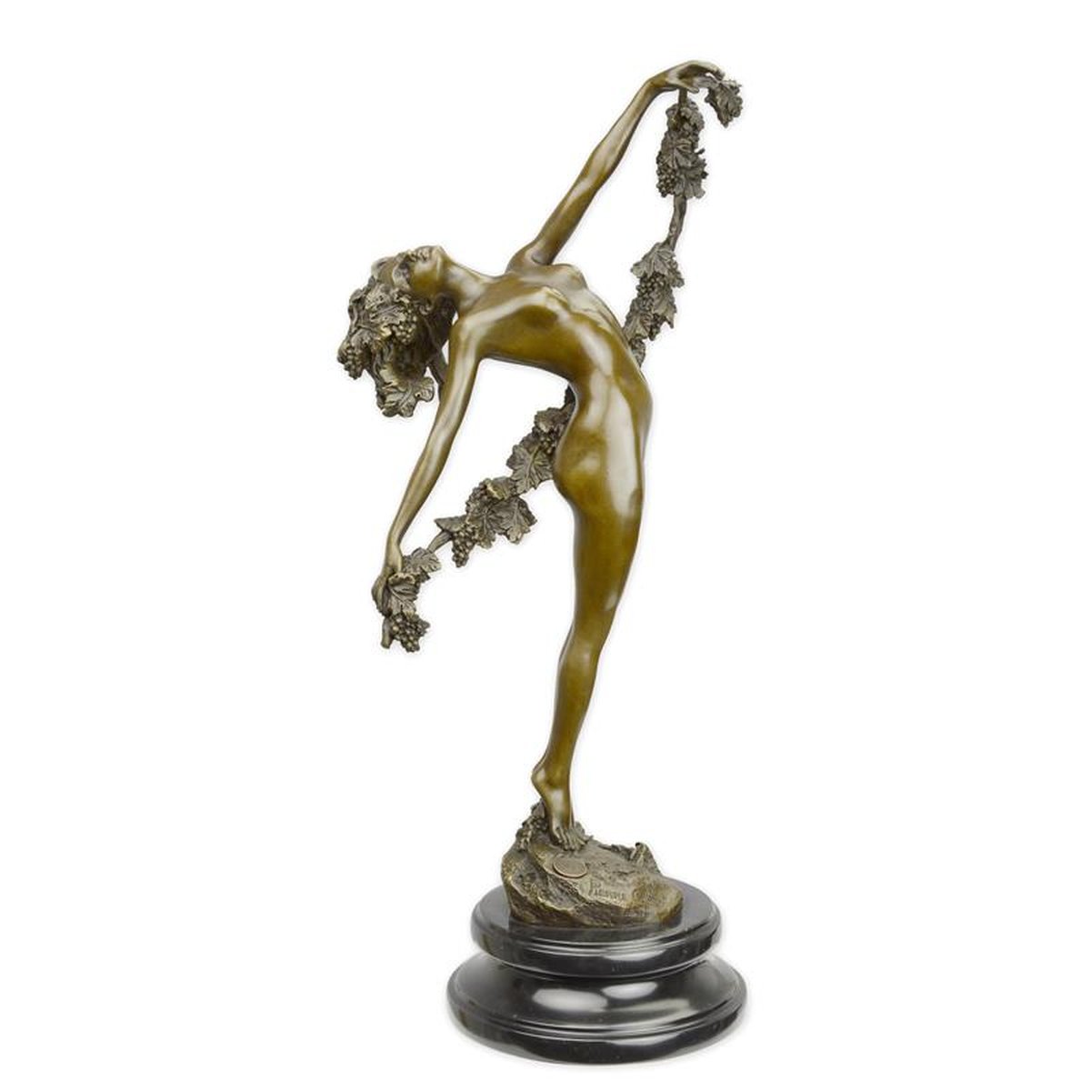 A BRONZE SCULPTURE CALLED THE VINE""