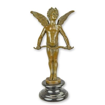 A BRONZE SCULPTURE CALLED VICI