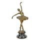 A BRONZE SCULPTURE OF A BALLERINA