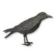A BRONZE SCULPTURE OF A CROW