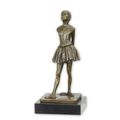 A BRONZE SCULPTURE OF A LITTLE DANCER AGED FOURTEEN