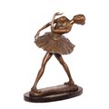A BRONZE SCULPTURE OF A LITTLE DANCER