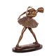 A BRONZE SCULPTURE OF A LITTLE DANCER