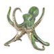 A BRONZE SCULPTURE OF A OCTOPUS - TABLE BASE