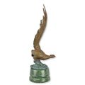 A BRONZE SCULPTURE OF A PHEASANT