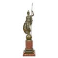 A BRONZE SCULPTURE OF ATHENA GIUSTINIANI