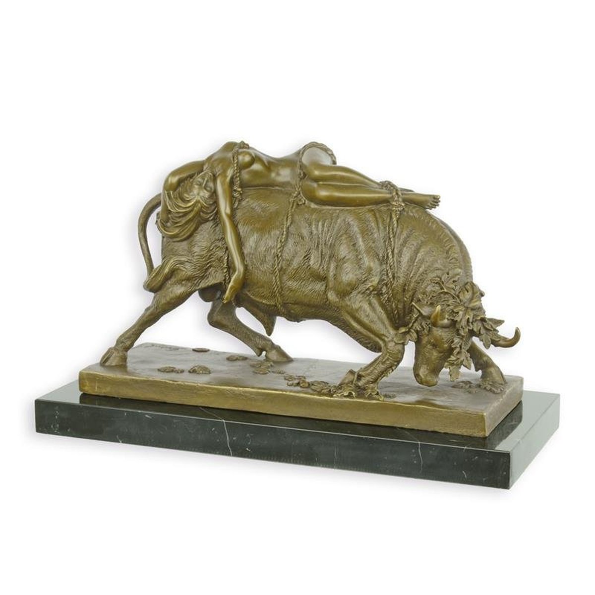 A Bronze Sculpture of Europa and the Bull