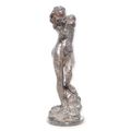 A BRONZE SCULPTURE OF EVE