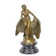 A BRONZE SCULPTURE OF HEBE AND THE EAGLE