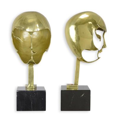 A BRONZE SCULPTURE OF KIKI DE MONTPARNASSE