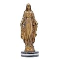 A BRONZE SCULPTURE OF MARY
