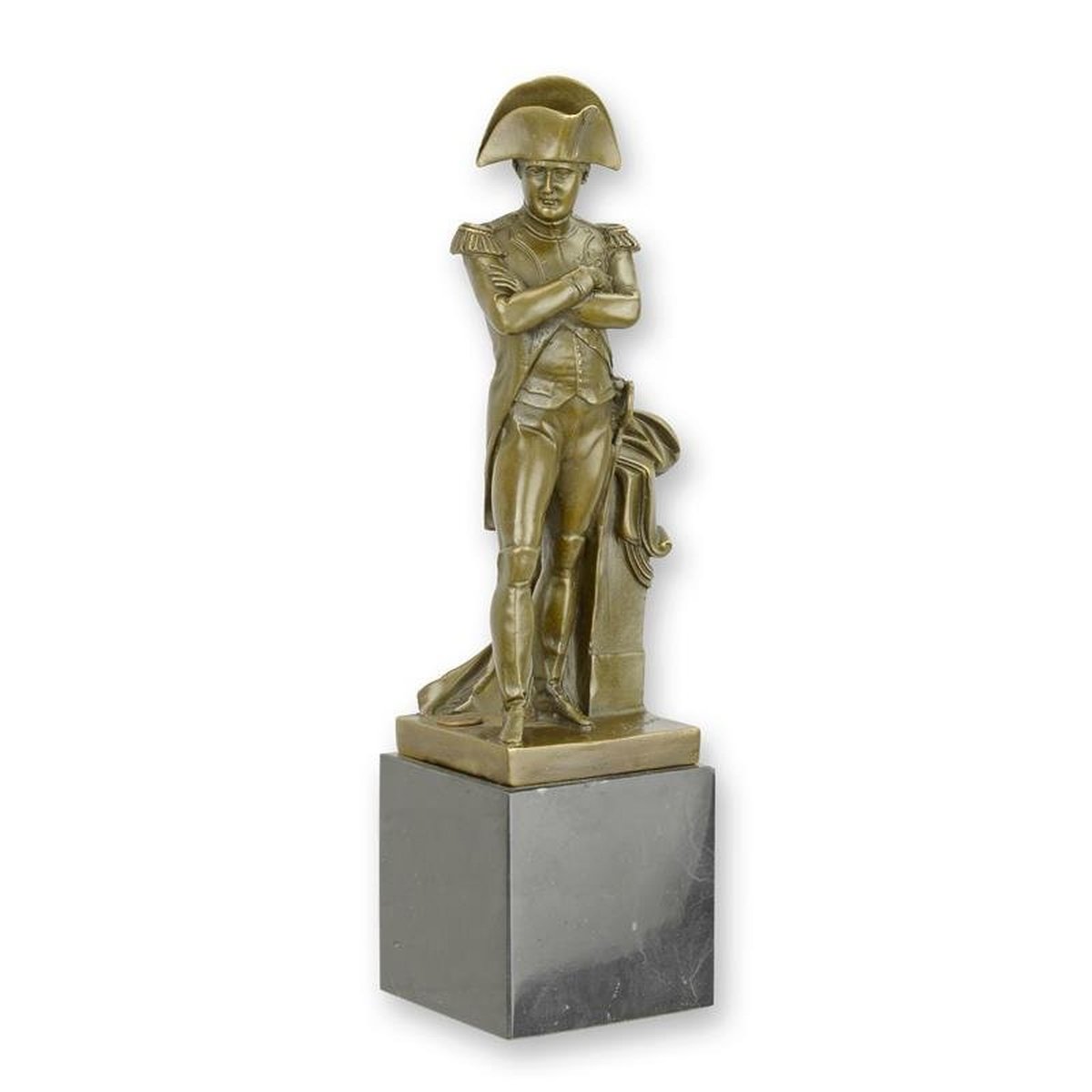 A Bronze Sculpture of Napoleon