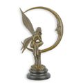 A BRONZE SCULPTURE OF THE MOON FAIRY