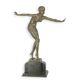 A BRONZE SCULPTURE OF THE PHOENICIAN DANCER