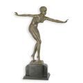 A BRONZE SCULPTURE OF THE PHOENICIAN DANCER