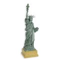 A BRONZE SCULPTURE OF THE STATUE OF LIBERTY