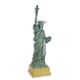 A BRONZE SCULPTURE OF THE STATUE OF LIBERTY